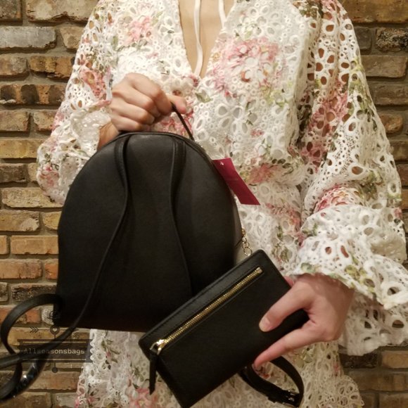 Kate spade sammi rabbit BACKPACK and bifold wallet - Picture 3 of 15